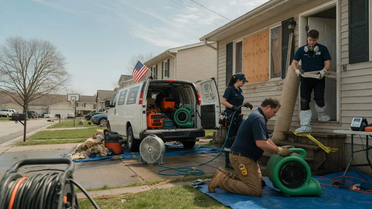 Water Damage Restoration in Hillman, MI near me